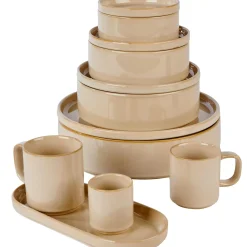 CASA Mineral Sand Plato Beis| Platos