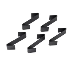 CASA Modular 5 Ganchos/S Negro| Decoracion De Pared
