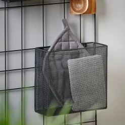 CASA Modular Cesta Negro| Decoracion De Pared