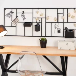 CASA Modular Estanteria De Pared Negro| Estanterías