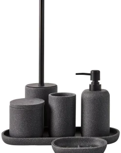 CASA Moon Jabonera Gris Oscuro| Accesorios De Tocador