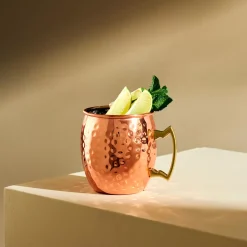 CASA Moscow Mule Vaso Dorado, Cobrizo| Accesorios Coctéles