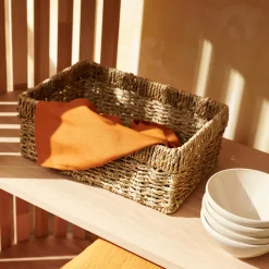 CASA Mykonos Cesta M Natural| Cestas De Cajonera