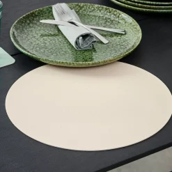 CASA Nappa Mantel Individual Blanco, Menta| Manteles Individuales