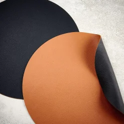 CASA Nappa Mantel Individual Negro, Marron| Manteles Individuales