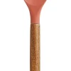 CASA Nara Espatula Redondo Natural, Terracota| Instrumentos De Cocina