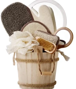 CASA Natural Life Cepillo Para Unas Natural| Accesorios De Tocador