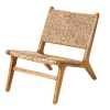 CASA Nuno Silla Lounge Natural| Sillas Lounge