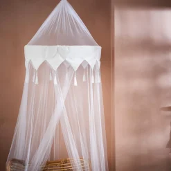 CASA Oriental Mosquitera Blanco| Decoracion Colgante