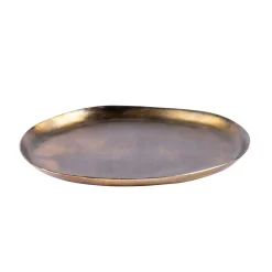 CASA Ovals Bandeja Para Presentar Dorado| Fuentes Decorativas