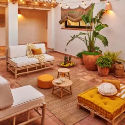 CASA Pantai Silla Lounge 150Cm Natural| Conjuntos Lounge