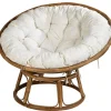 CASA Papasan Silla Natural, Blanco Apagado| Sillones