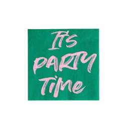 CASA Party Paquete De 20 Servilletas Verde| Servilletas
