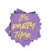 CASA Party Paquete De 20 Servilletas Morado| Servilletas