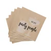 CASA Party People Paquete De 20 Servilletas Beis| Servilletas