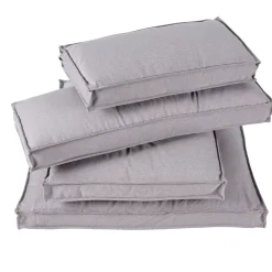 CASA Pauletta Luxe Cojin De Espalda Gris Claro| Cojines Para Palets