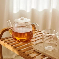 CASA Pausa Tetera Transparente| Accesorios De Té