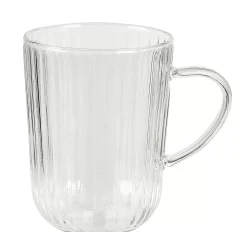 CASA Pausa Vaso De Te Con Asa Transparente| Vasos Para Té
