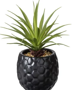 CASA Pina Pina En Maceta Negro| Plantas Artificiales