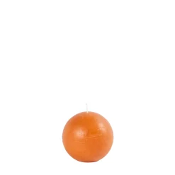 CASA Pure Rustic Vela Esferica Naranja| Velas
