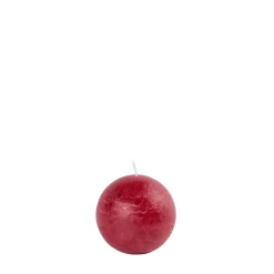 CASA Pure Rustic Vela Esferica Rojo| Velas