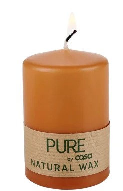 CASA Pure Vela Cilindrica Caramelo| Velas