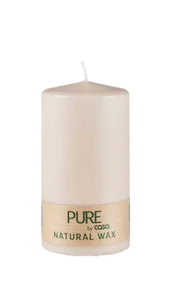 CASA Pure Vela Cilindrica Marron Claro| Velas