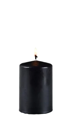 CASA Pure Vela Cilindrica Negro| Velas