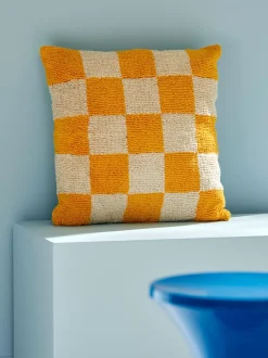 CASA Quadrado Cojin Amarillo| Cojines