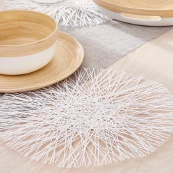 CASA Rami Mantel Individual Blanco| Manteles Individuales