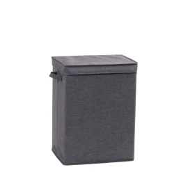 CASA Rango Cesta Para Colada De Lujo Gris Oscuro| Cesto De La Ropa