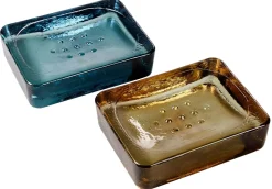 CASA Recycle Jabonera Azul| Accesorios De Tocador