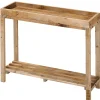 CASA Recycle Mesa Para Plantas Natural| Soportes Para Plantas
