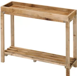 CASA Recycle Mesa Para Plantas Natural| Soportes Para Plantas