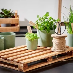 CASA Recycle Salvamanteles Natural| Maceteros De Jardín