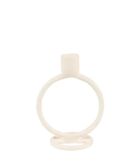 CASA Rings Candelabro Blanco| Candelabros