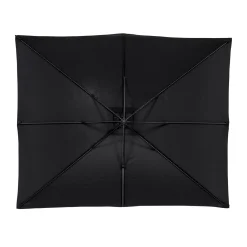 CASA Riva Parasol Colgante Sin Pie Negro| Parasoles