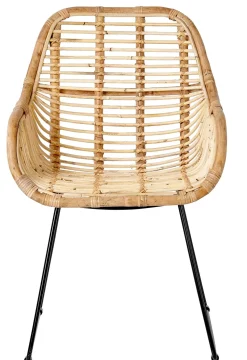 CASA Rotan Silla De Comedor Natural| Sillas De Comedor