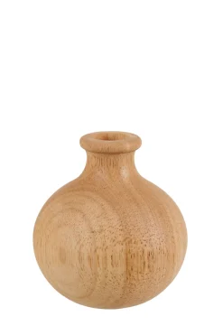 CASA Rubberwood Florero Decorativo| Floreros
