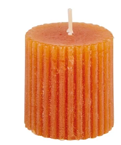 CASA Rustic Vela Estriada Marron| Velas