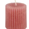 CASA Rustic Vela Estriada Morado| Velas