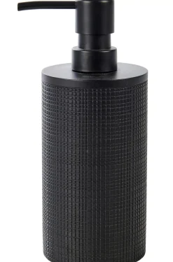 CASA Samourai Dispensador De Jabon Negro| Accesorios De Tocador