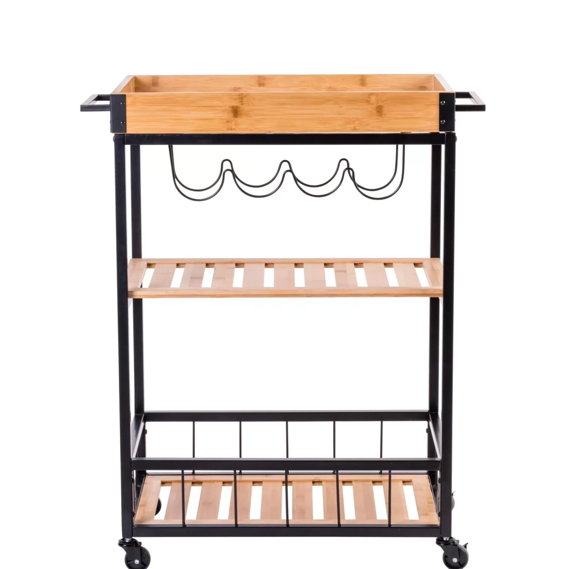 CASA Selmo Carrito De Cocina Natural| Carritos