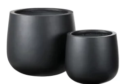 CASA Sense Macetero Negro| Maceteros De Jardín