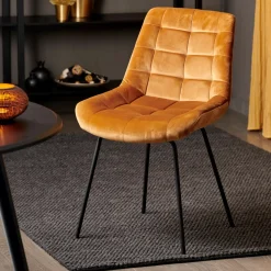 CASA Silka Silla De Comedor Negro, Marron| Sillas De Comedor