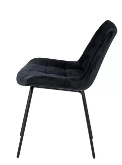 CASA Silka Silla De Comedor Negro| Sillas De Comedor