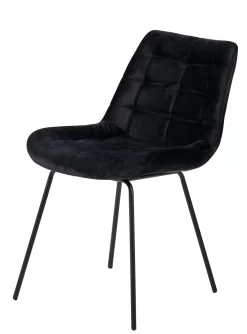 CASA Silka Silla De Comedor Negro| Sillas De Comedor