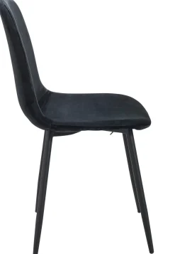 CASA Silke Silla De Comedor Negro| Sillas De Comedor