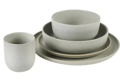 CASA Soul Clay Plato Hondo Verde Claro| Platos