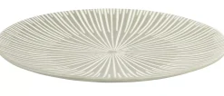CASA Soulstripes Clay Plato Verde| Platos